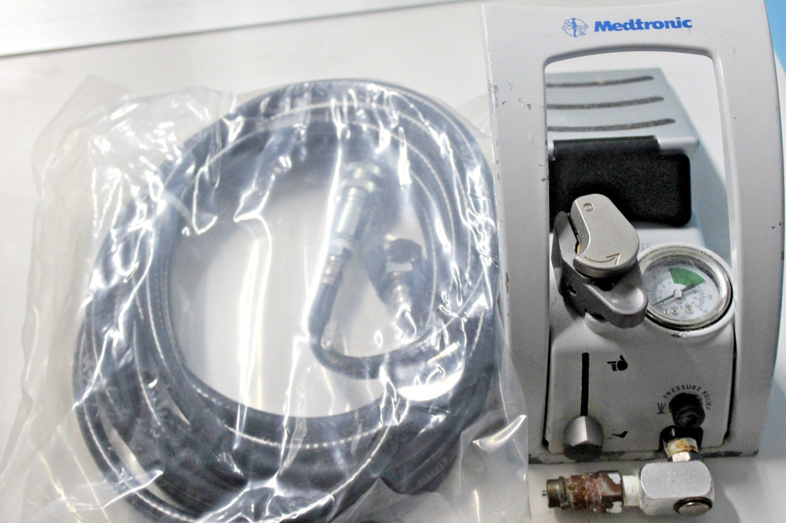 MEDTRONIC MIDAS REX PC700 HIGH SPEED DRILL FOOT CONTROL W/ PC710 HOSE