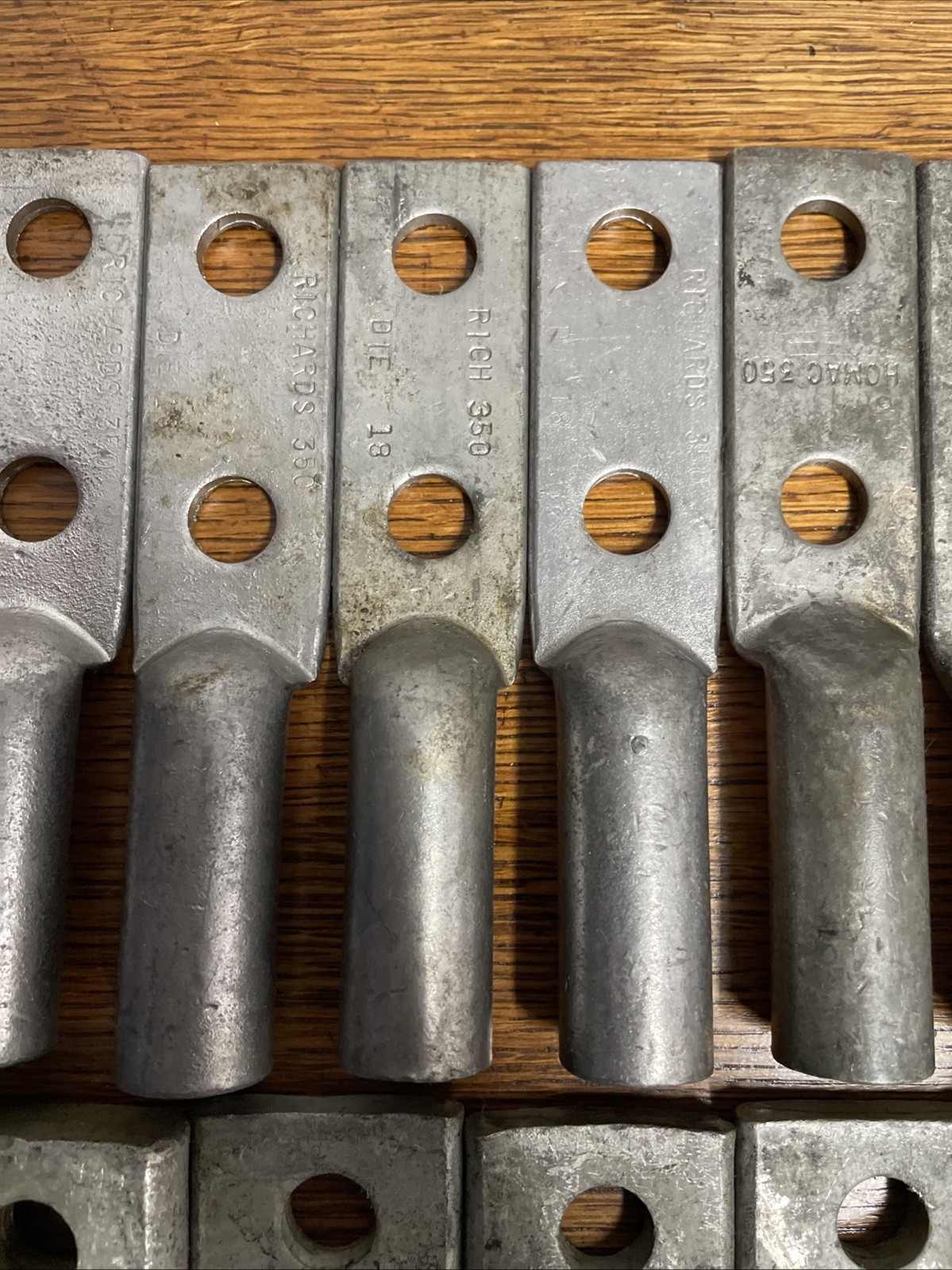 Large Lot Of 31 Compression Lugs Various Sizes