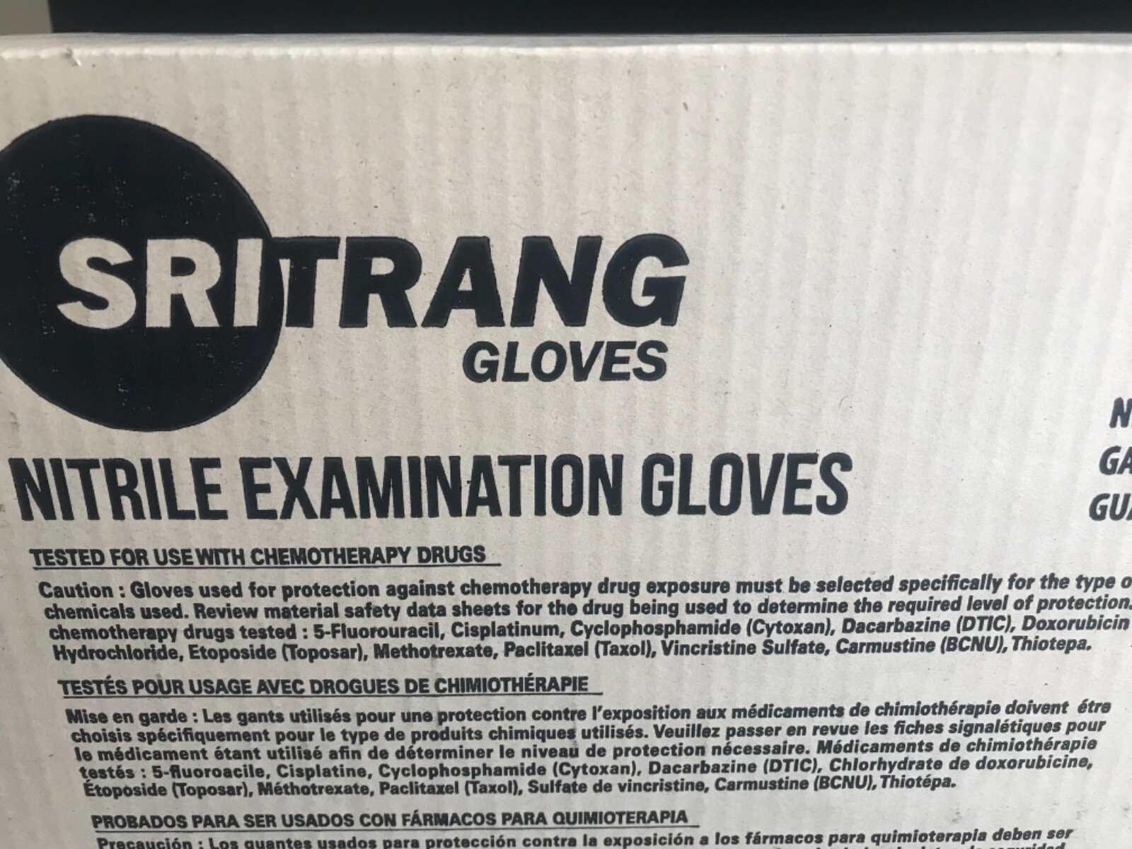 2500 Gloves Case – Blue Nitrile Exam Gloves Size Large Powder Free 3 Mil