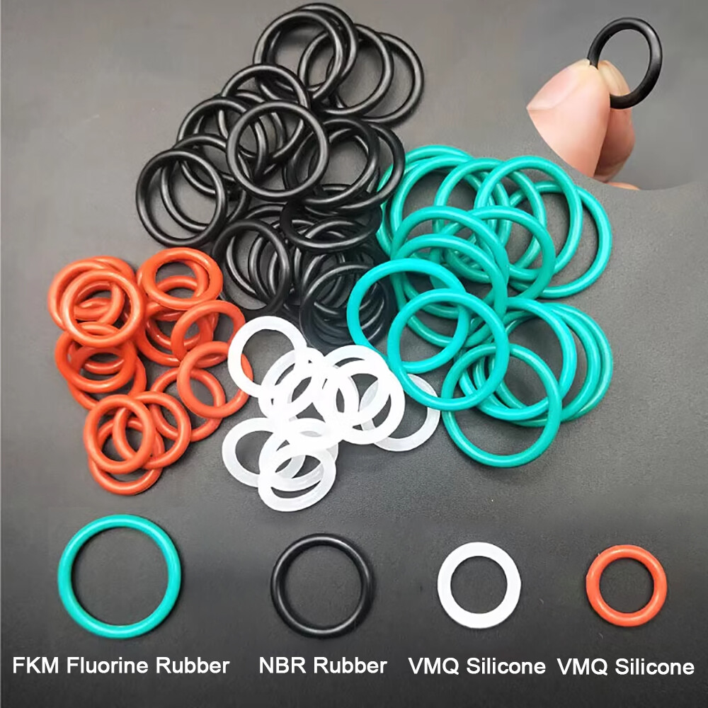 O-Ring Assortment Kit Set NBR / FKM / VMQ Material, Multiple Type, Oil Proof Air