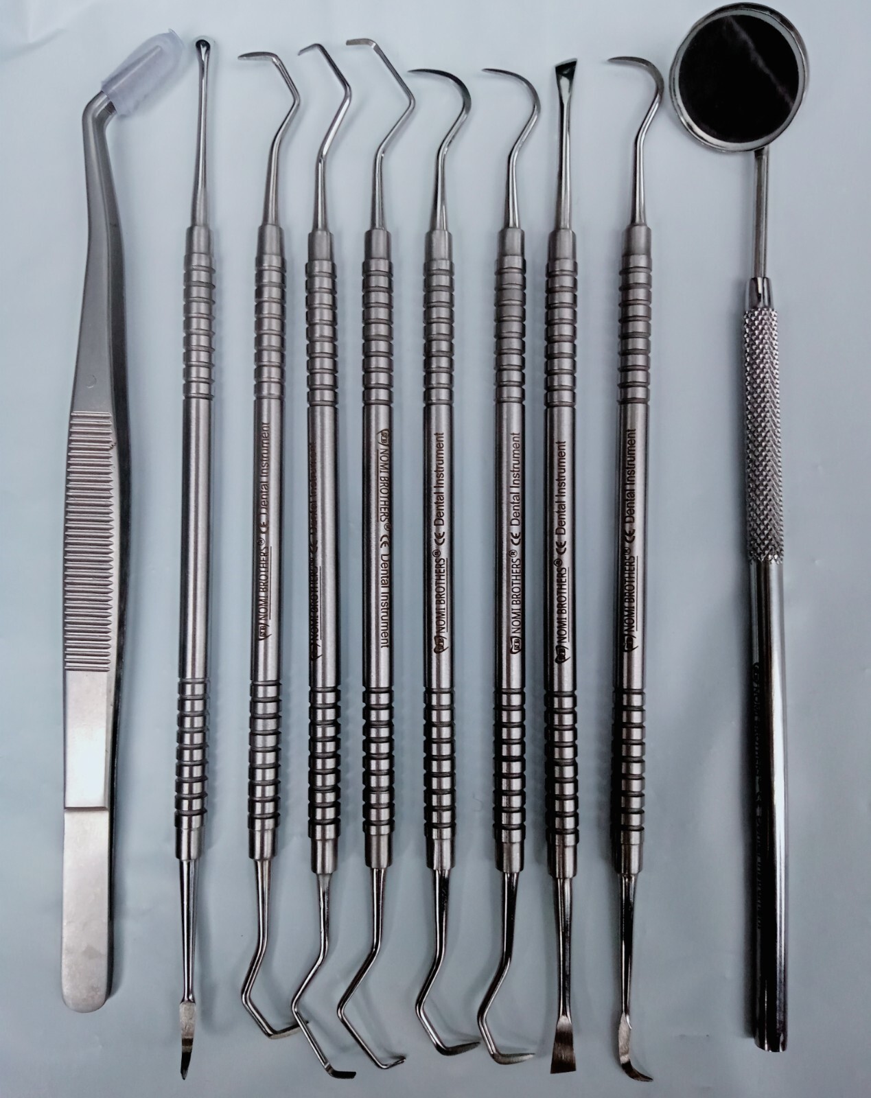 Dental Composite Filling Instruments Composite Carvers Set of 10 Double ended