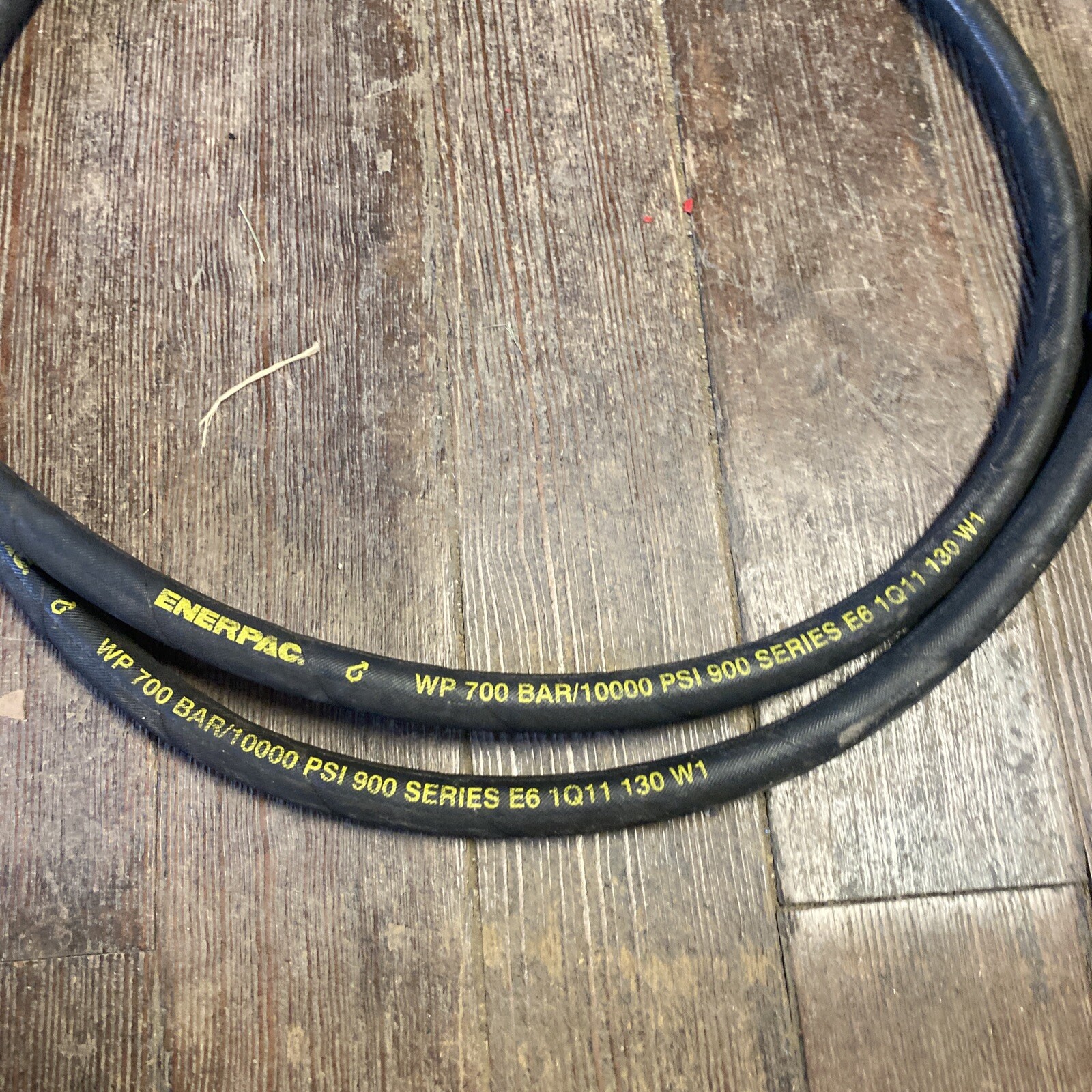 ENERPAC 6 FOOT HOSE WP 700 BAR/10000 PSI 900 SERIES 1Q11 22JS1887-A7F