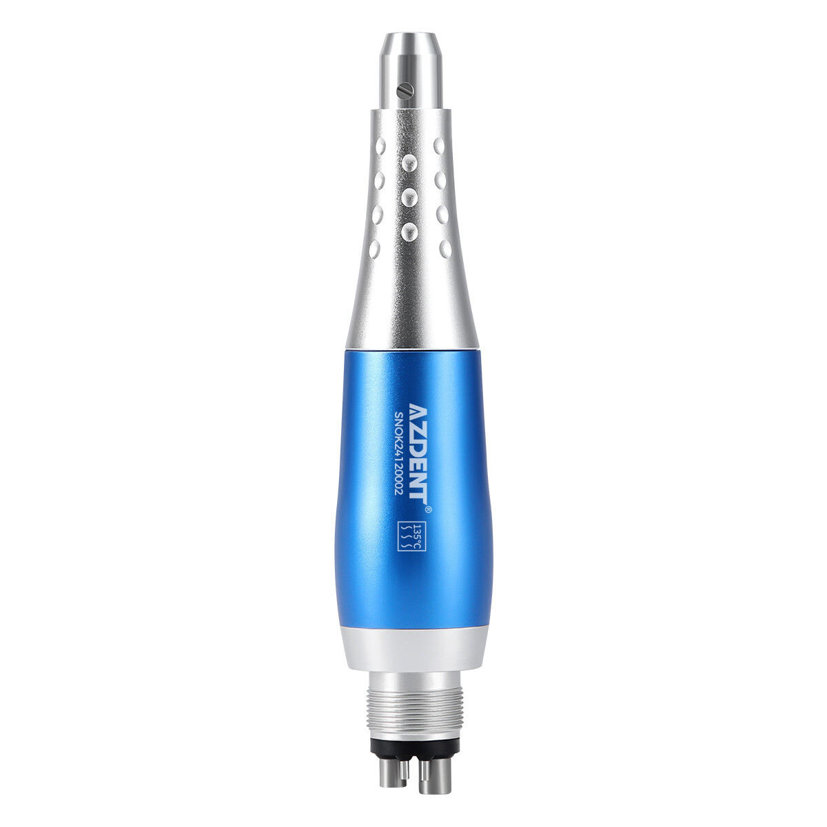 AZDENT Dental Hygiene Prophy Handpiece Air Motor 4HOLE 4:1 Nose Cone 360° Swivel