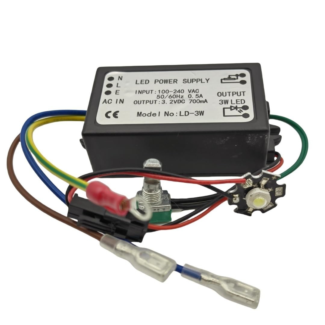 “3W LED Light Microscope Power Supply – Bright Illumination for Precision Viewin