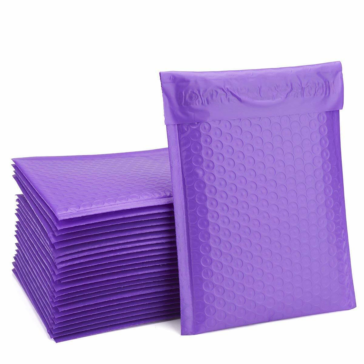 Mix Your Color 100 Poly Bubble Padded Envelopes Mailers #0 6×10 (Inner 6×9)