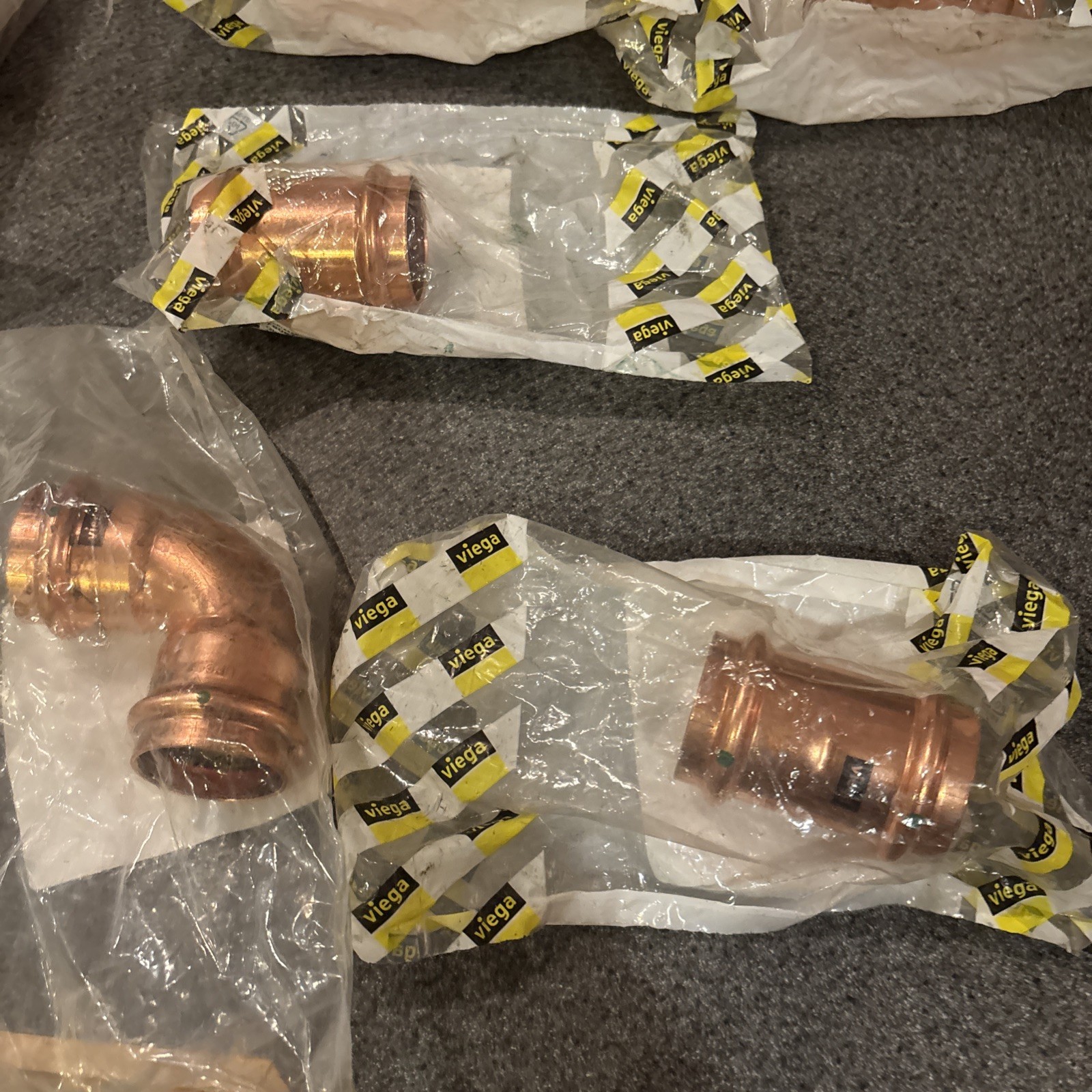 viega Propress Fittings. 3inch , 2.5 Inch , 2 Inch , 1.5inch All New .3×2.5 Redu