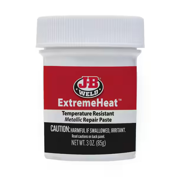 JB Weld EXTREME HEAT Temperature Resistant Metallic Paste Automotive Repair 3oz