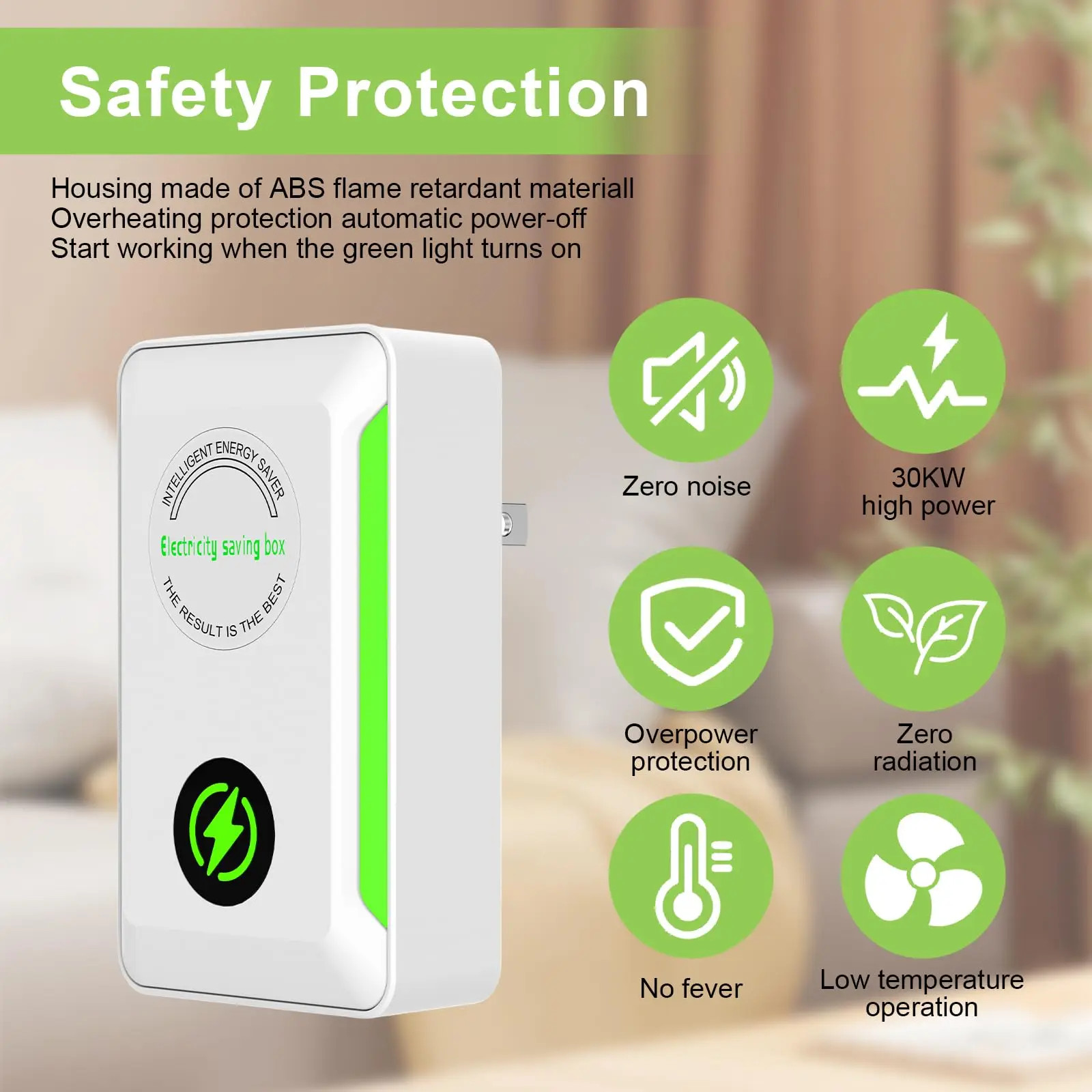 StopWatt Eayburst Electricity Saving Box Energy Saver Plug Saving Device home