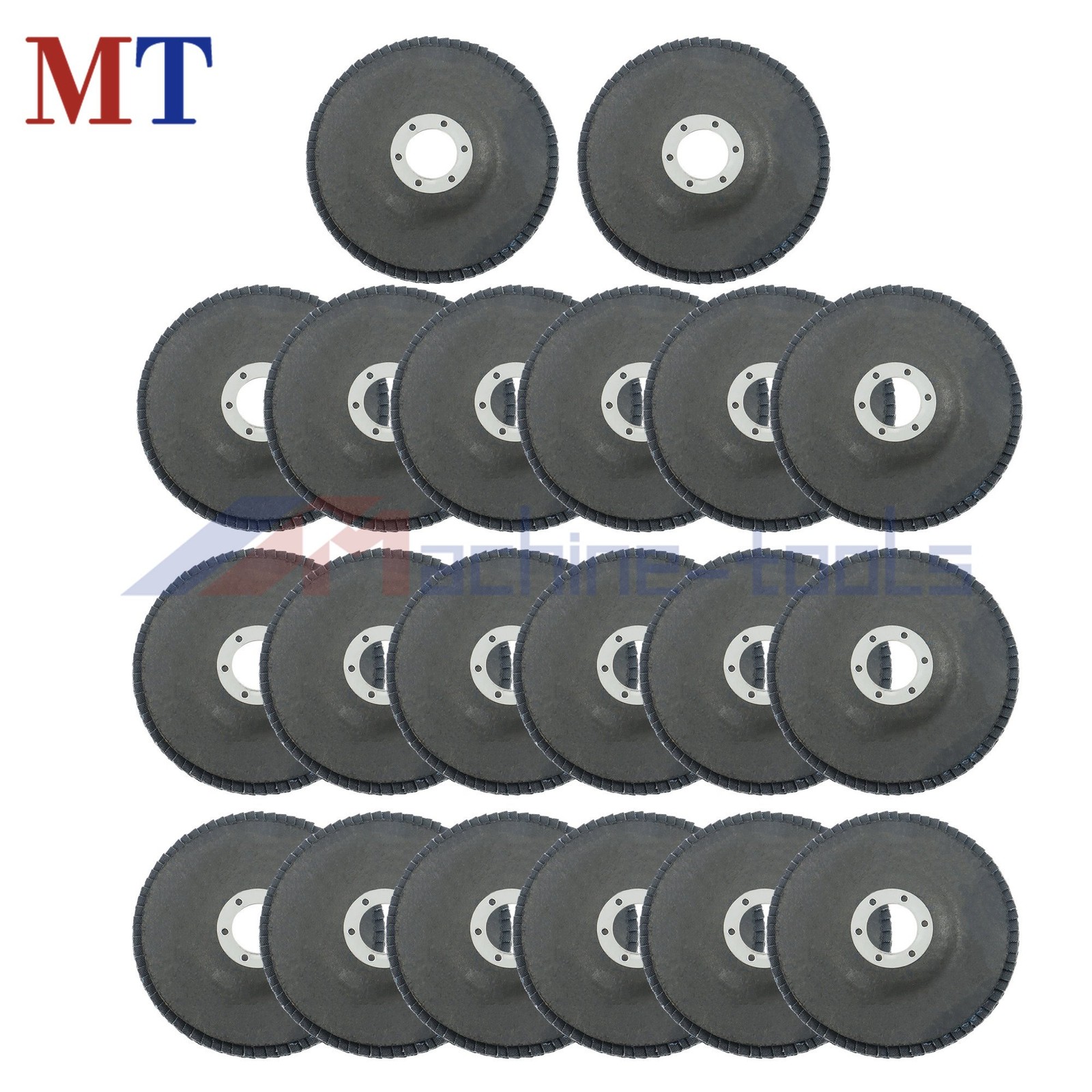 20 Pcs 4-1/2″ T29 Zirconia Flap Discs 80 Grit Flapper Wheel for Angle Grinder
