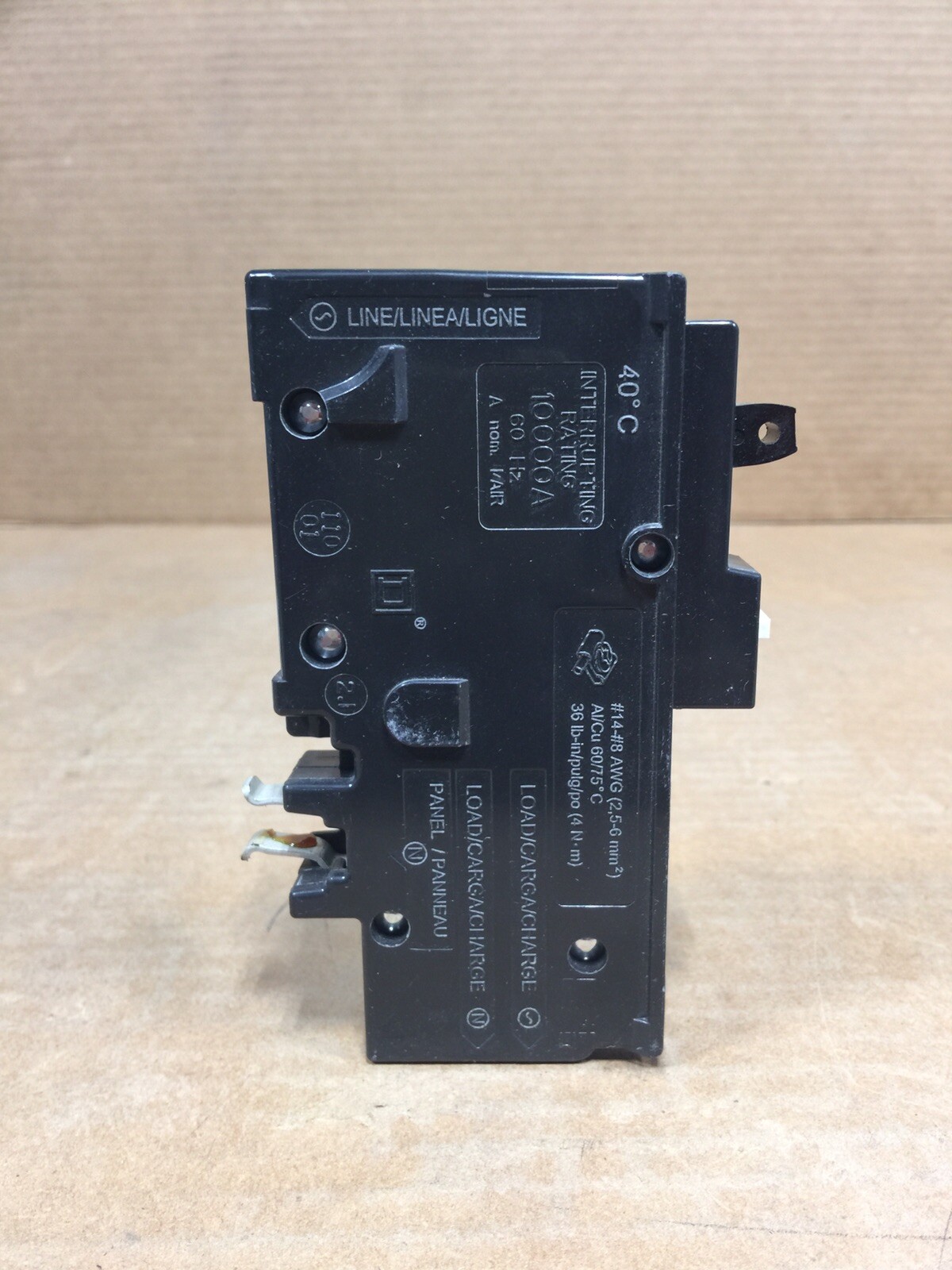 HOUSTON STOCK NEW SQUARE D HOM115PCAFI HOMELINE PLUG-ON FREE 2 DAY AIR SHIPPING