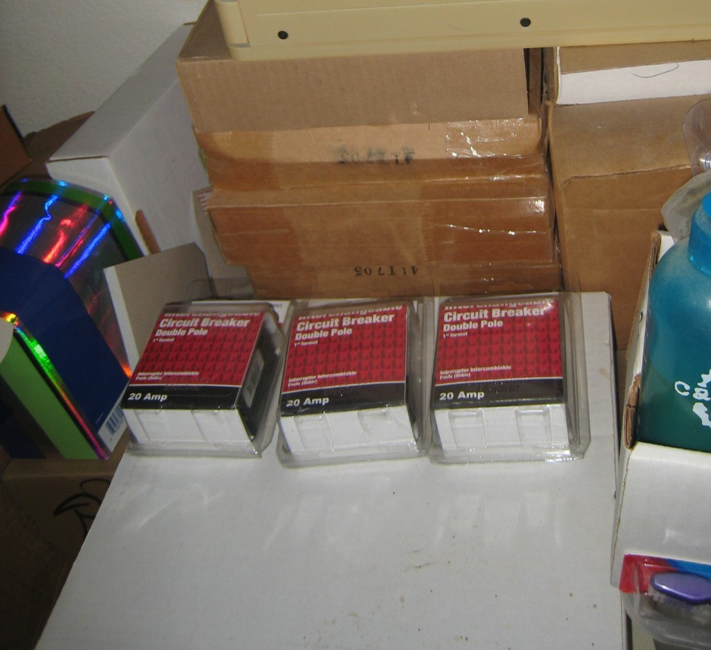 3 yes 3 Interchangeable Ace 20 Amp Double Pole Circuit Breaker 3108883 FREE SHIP