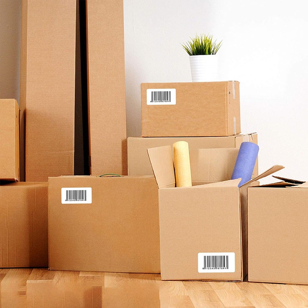 2″x1″ Direct Thermal Labels Barcode Adhesive Shipping Sticker for Rollo & Zebra