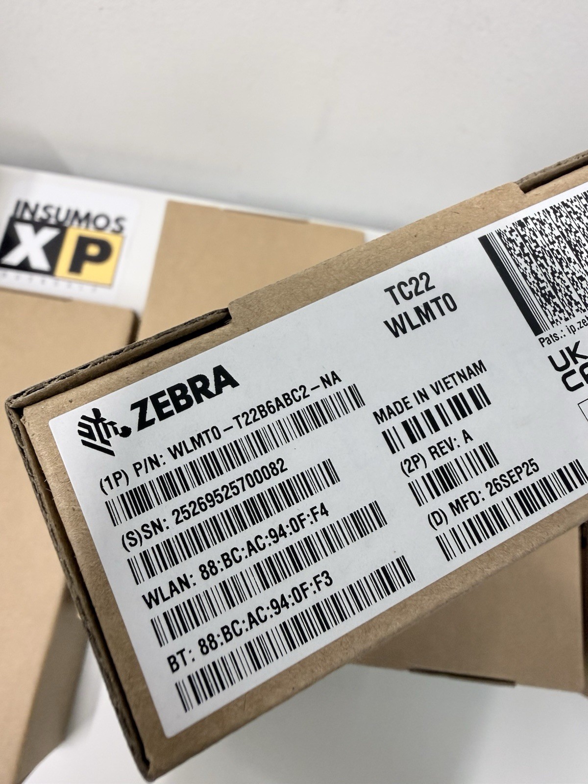 Zebra TC22 WLMT0 64GB POS Barcode Scanner
