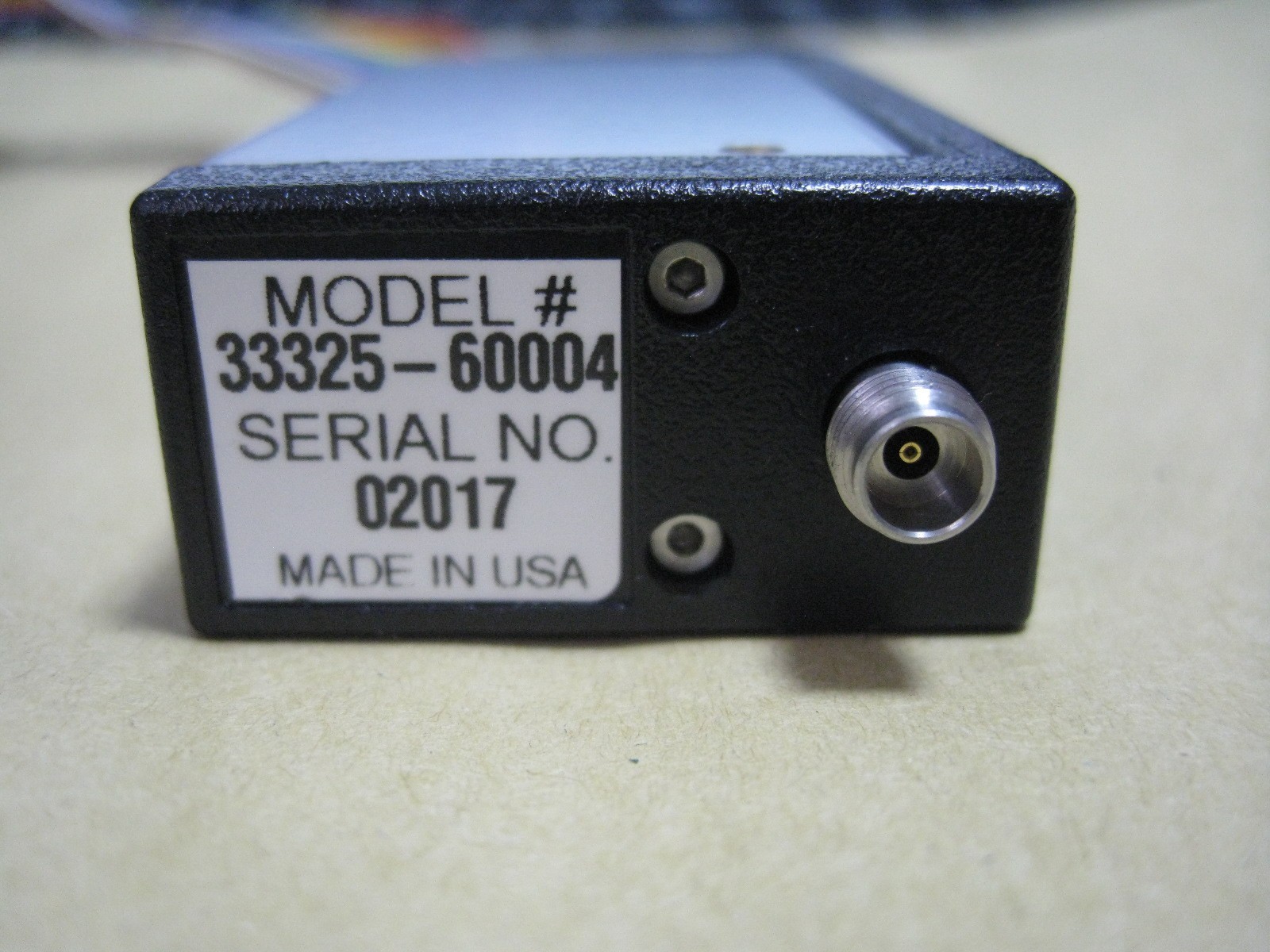 HP33325-60004 DC-50GHz 60dB Coaxial Step Attenuator