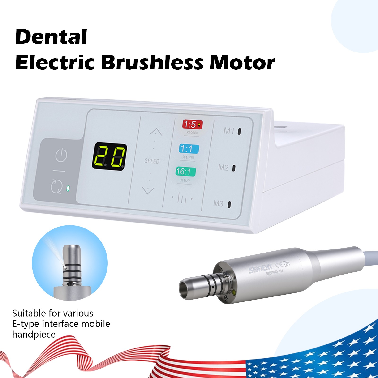 Turbina NSK PANA MAX Style Dental Pieza de mano de alta velocidad Push Button 4H