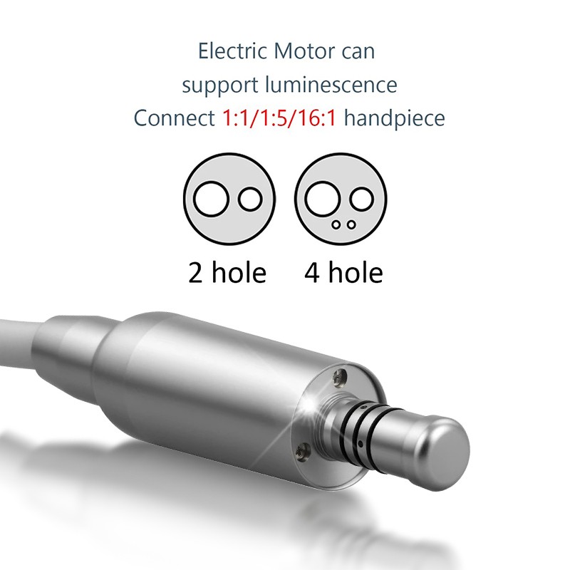 Dental Brushless Micromotor Built-in Micro Motor fit 1:1/1:5/16:1 Handpiece