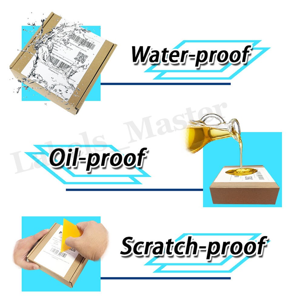 4″x6″ Direct Thermal Shipping Labels Fanfold and Rolls for Zebra&Rollo Printers