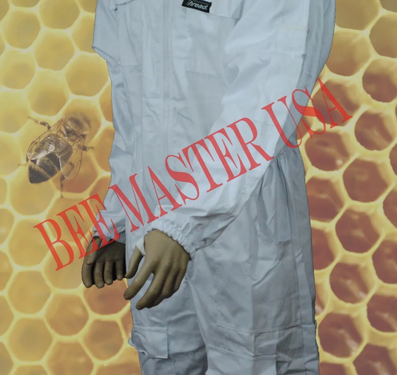 Pro’s Choice Best Beekeeping Full SUIT With GLOVES Size, L 100% Cotton Thread(R)