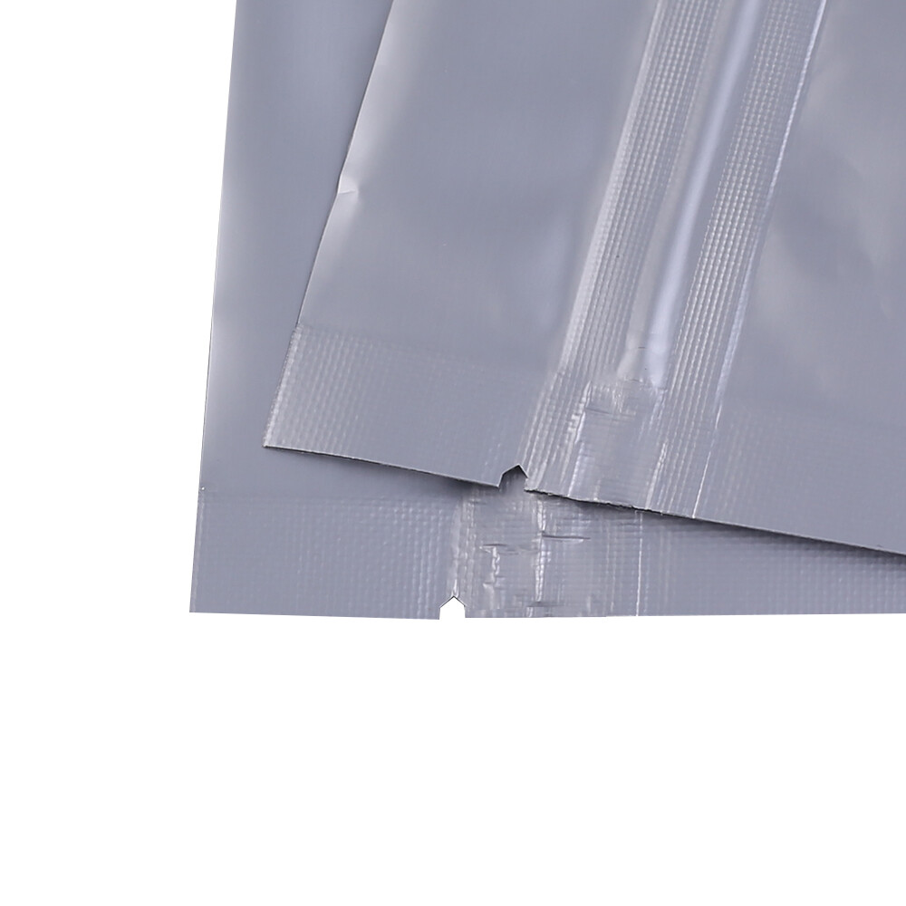 New Heavy Duty Silver Stand Up Mylar QuickQlick™ Resealable Bags Different Sizes