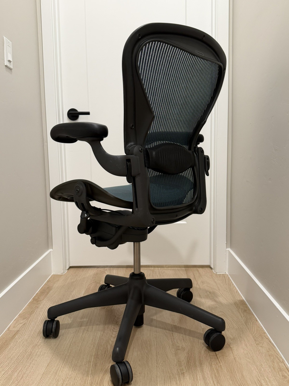 Herman Miller Aeron Classic Desk Chair | | Size B | Rare Emerald | 9.5/10
