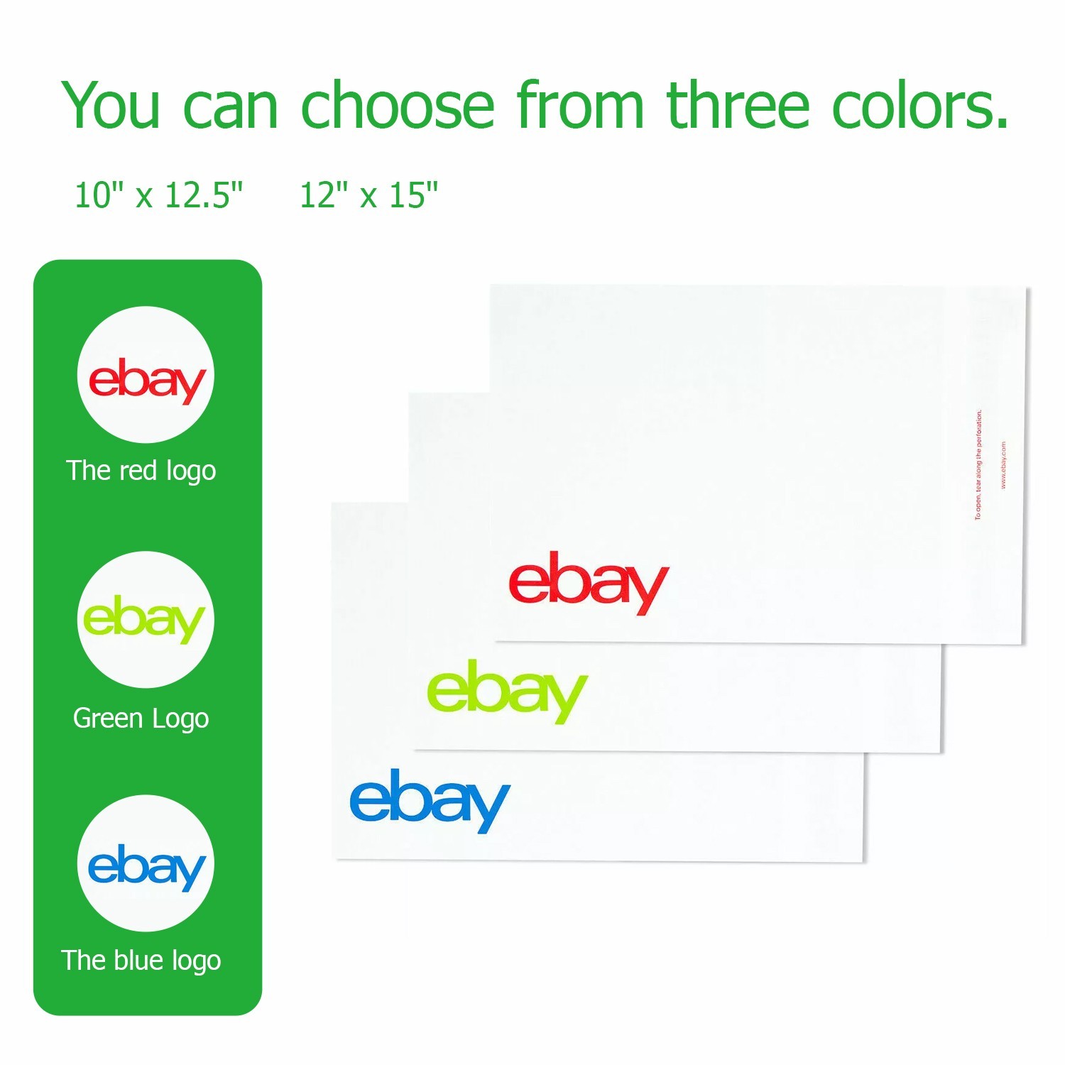 100 – 800 pcs 12″x15″ Self Sealing Shipping Bags Polyjacket/Polymailer UL ebay