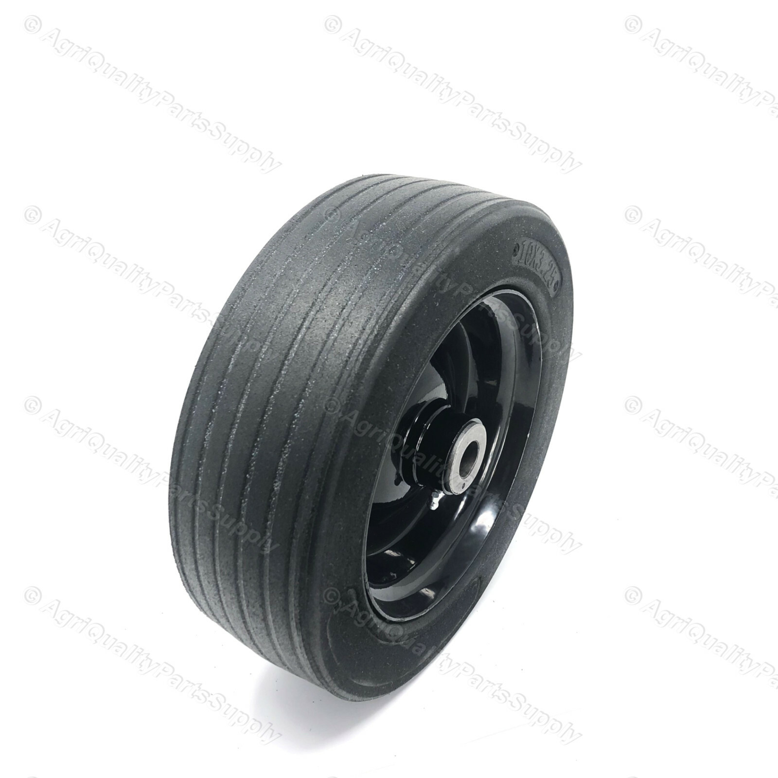 10″x3.25″ Solid Finish Mower Wheel with 3/4″ID $Discount Price with small defect