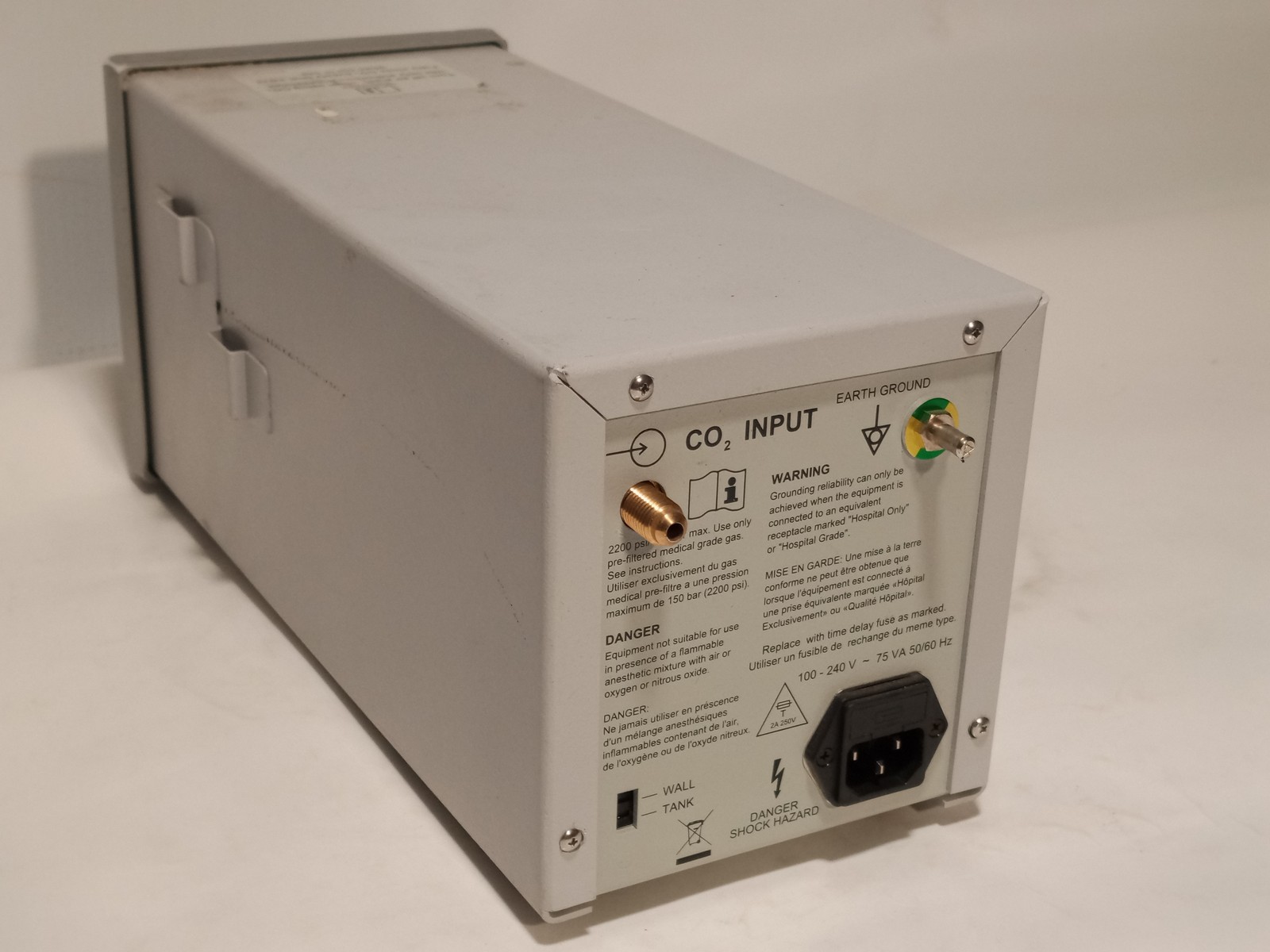 US Endoscopy 710300 Compact 2 Endoscopic Insufflator CO2 System as shown