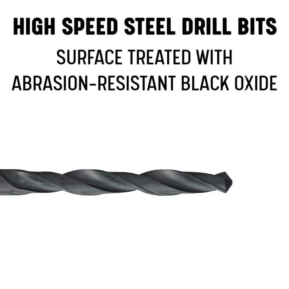 3/8 In. Carbon Steel NPT Pipe Tap and 37/64 In. High Speed Steel Drill Bit Set (