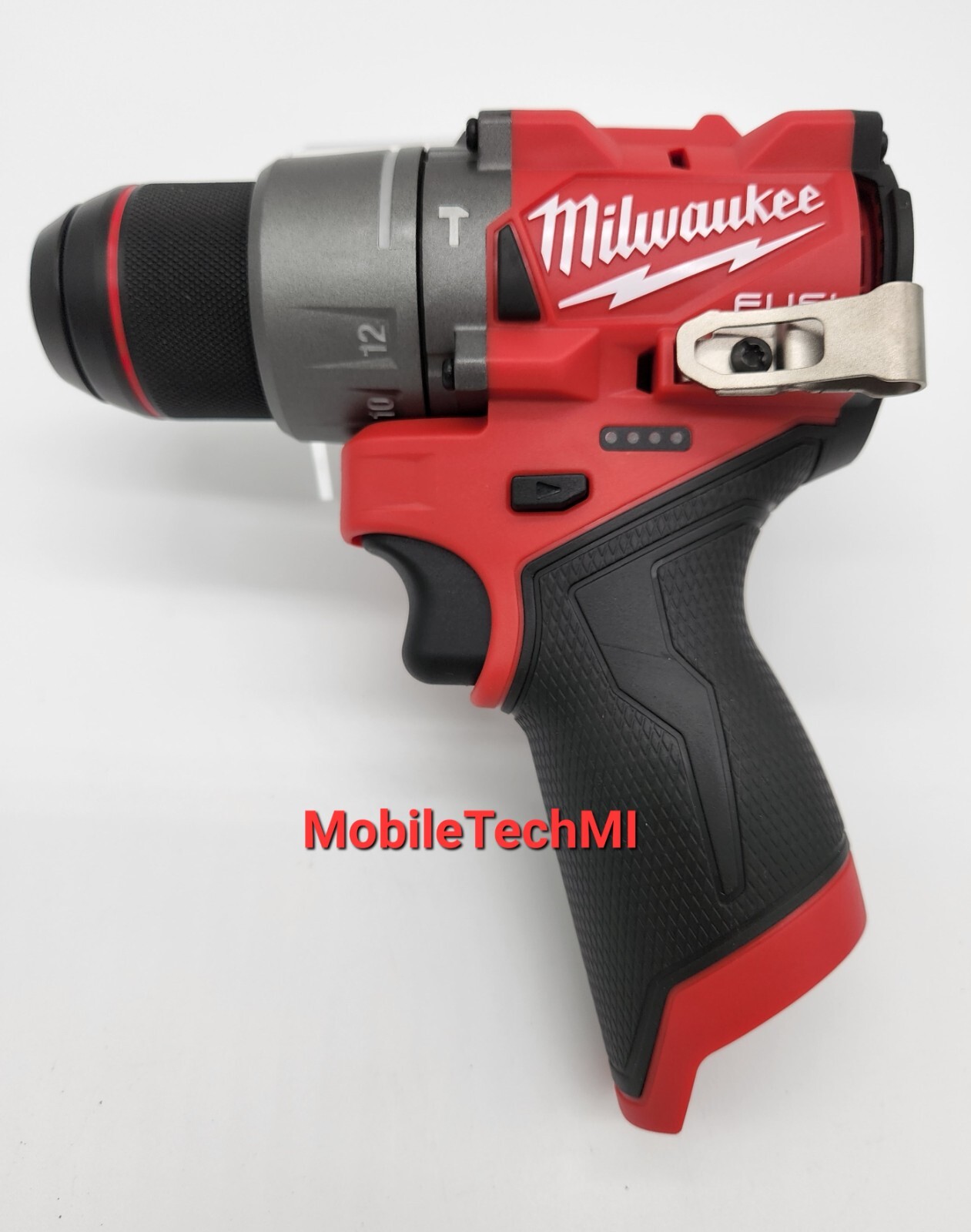 New Milwaukee FUEL M12 3404-20 1/2″ Hammer Drill Driver + 5.0 HO 5.0 Ah Battery