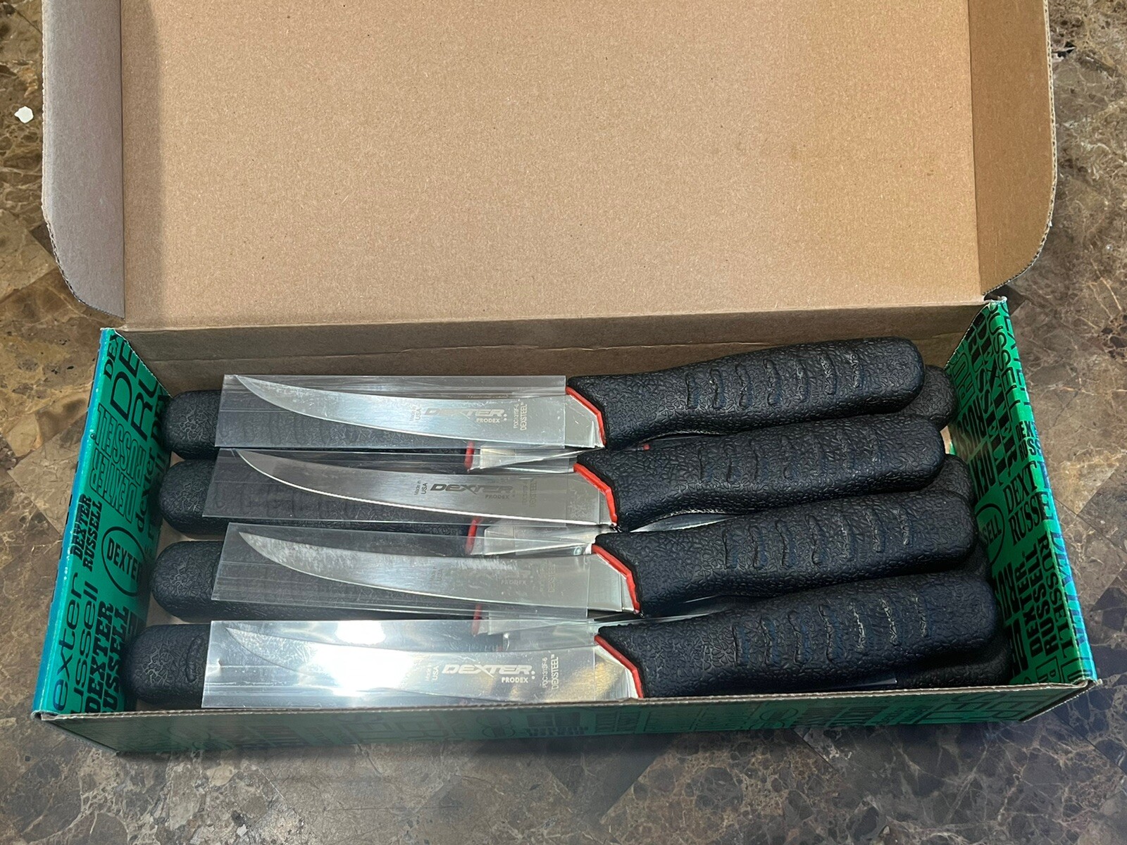 12 PACK Dexter Russell Prodex 6″ Curved Super-Flex Boning Knife 27493 PDC131SF-6