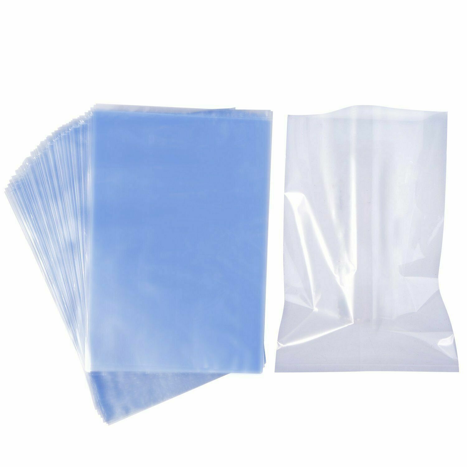 12″x18″ Clear Heat Shrink Wrap Bags PVC Film Gifts Bottles Candles Packing USA