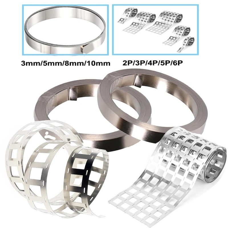 1–10m Nickel Strip 1P-4P for 18650 Battery Spot Welding Pack Belt