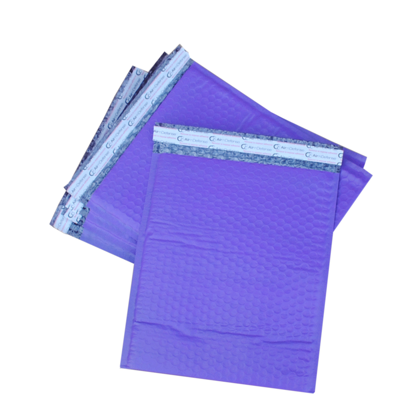 AirnDefense 400 #2 8.5X12″ Purple Poly Bubble Mailers Shipping Padded Envelope