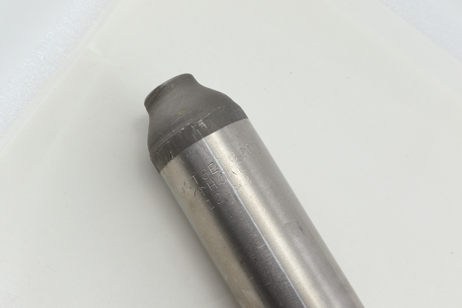 Sample cylinder 150CC, Hoke 12-83 150, stainless steel, 1/4 NPT double ended.