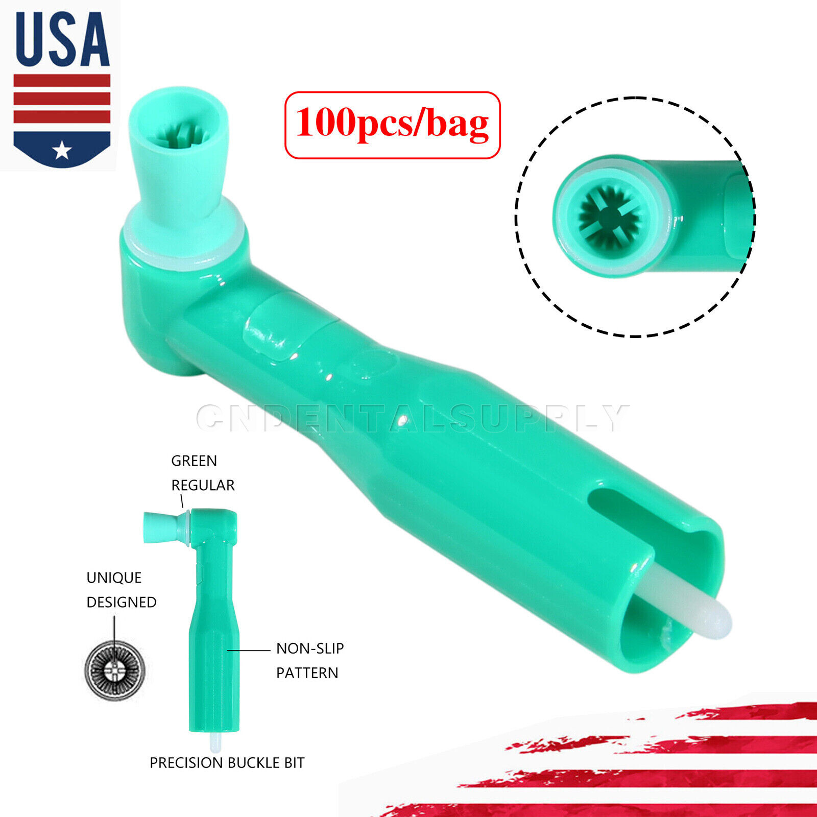 Lot Dental Disposable Prophy Angles Top Quality Money back guarantee USA