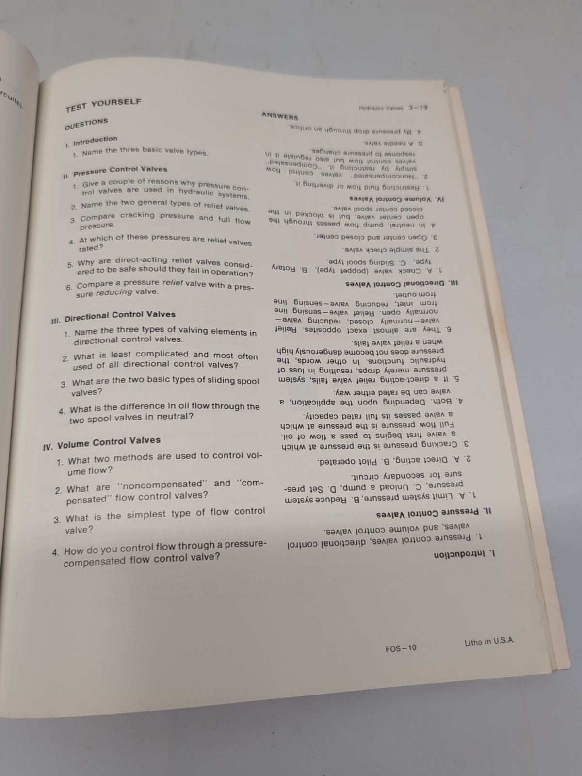John Deere Fundamentals Of Service FOS Hydraulics Manual 1967 1972 FOS-10