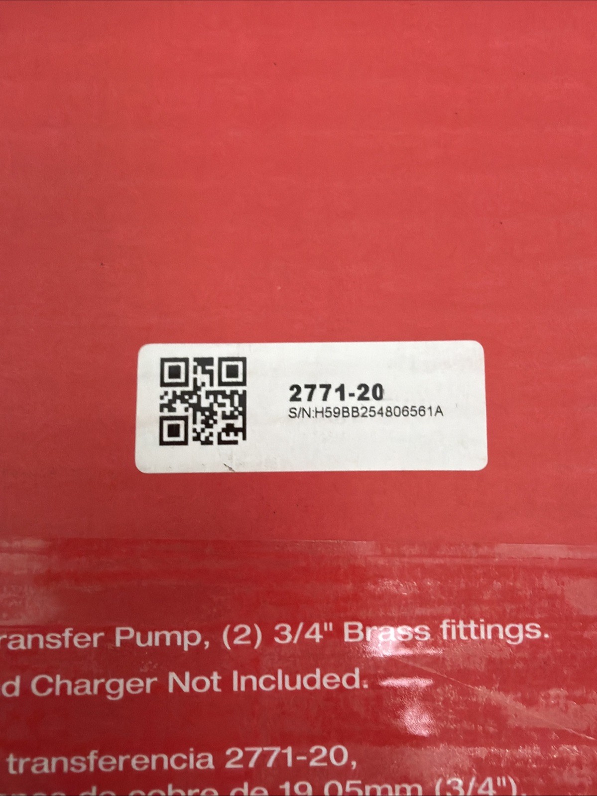 Milwaukee 2771-20 M18 FUEL 18V Water Transfer Pump – Bare Tool