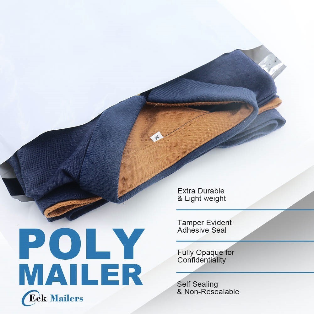Poly Mailers Shipping Envelopes Self Sealing Plastic Mailing Bags 2.5 MIL