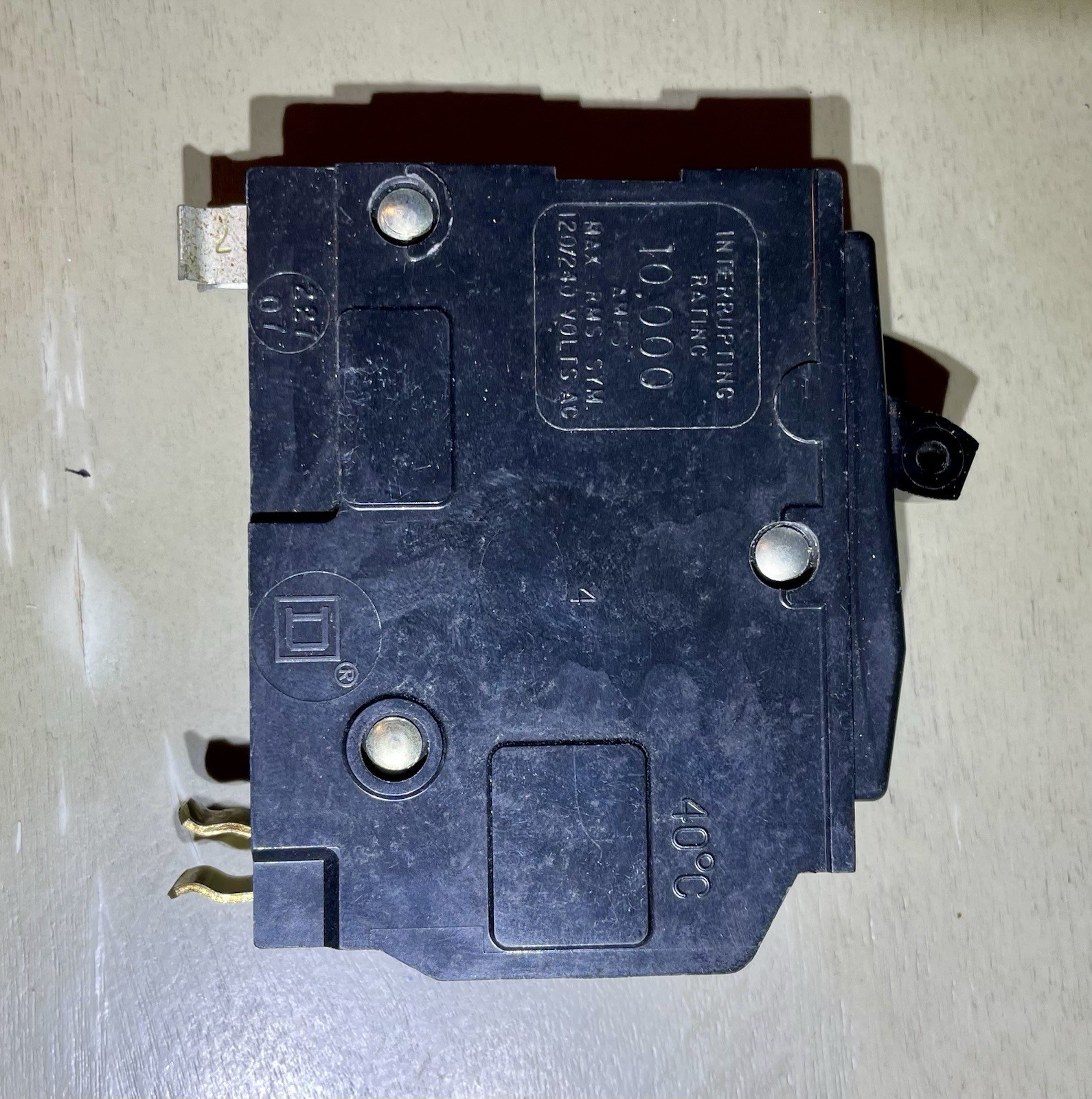 Square D QO160 Miniature Circuit Breaker 60 A, 1 Pole, New **FREE SHIPPING