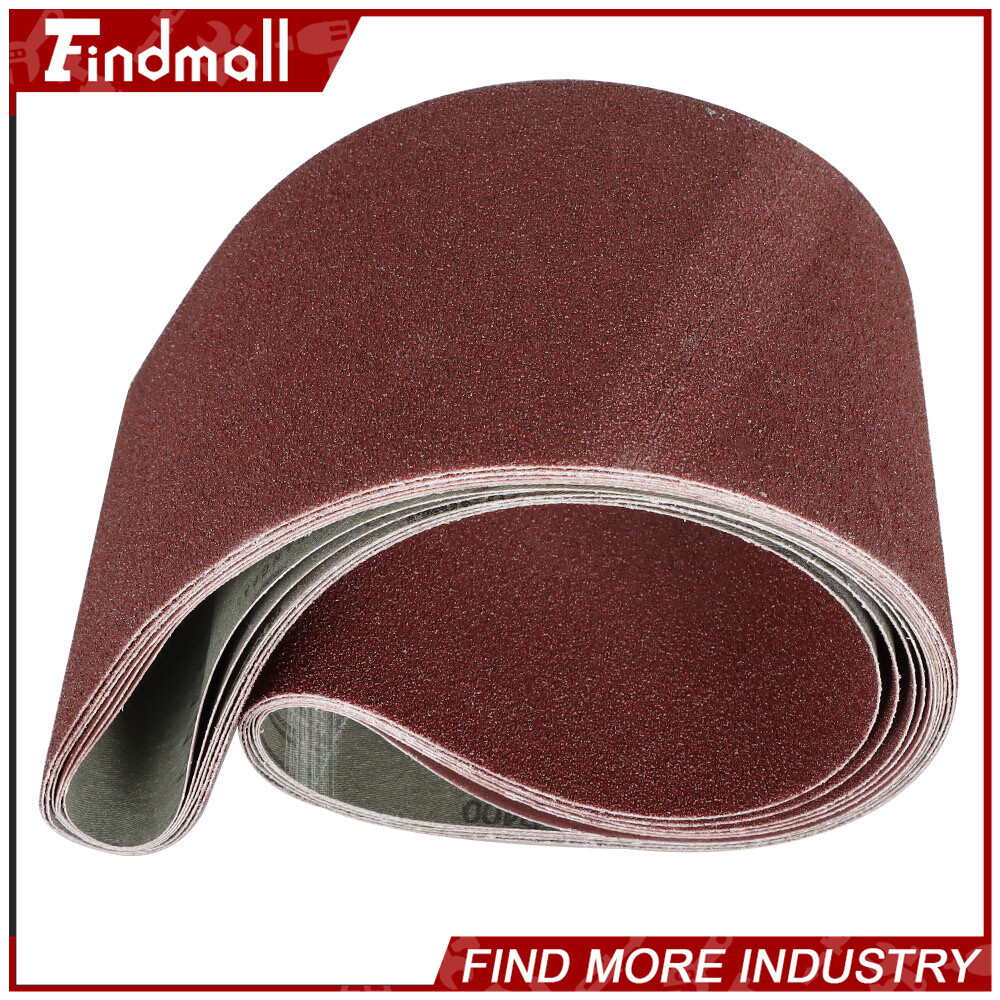Findmall 6 Pack 6 X 48 Inch 60 80 120 150 240 400 Grits Belts Sander Sandpaper