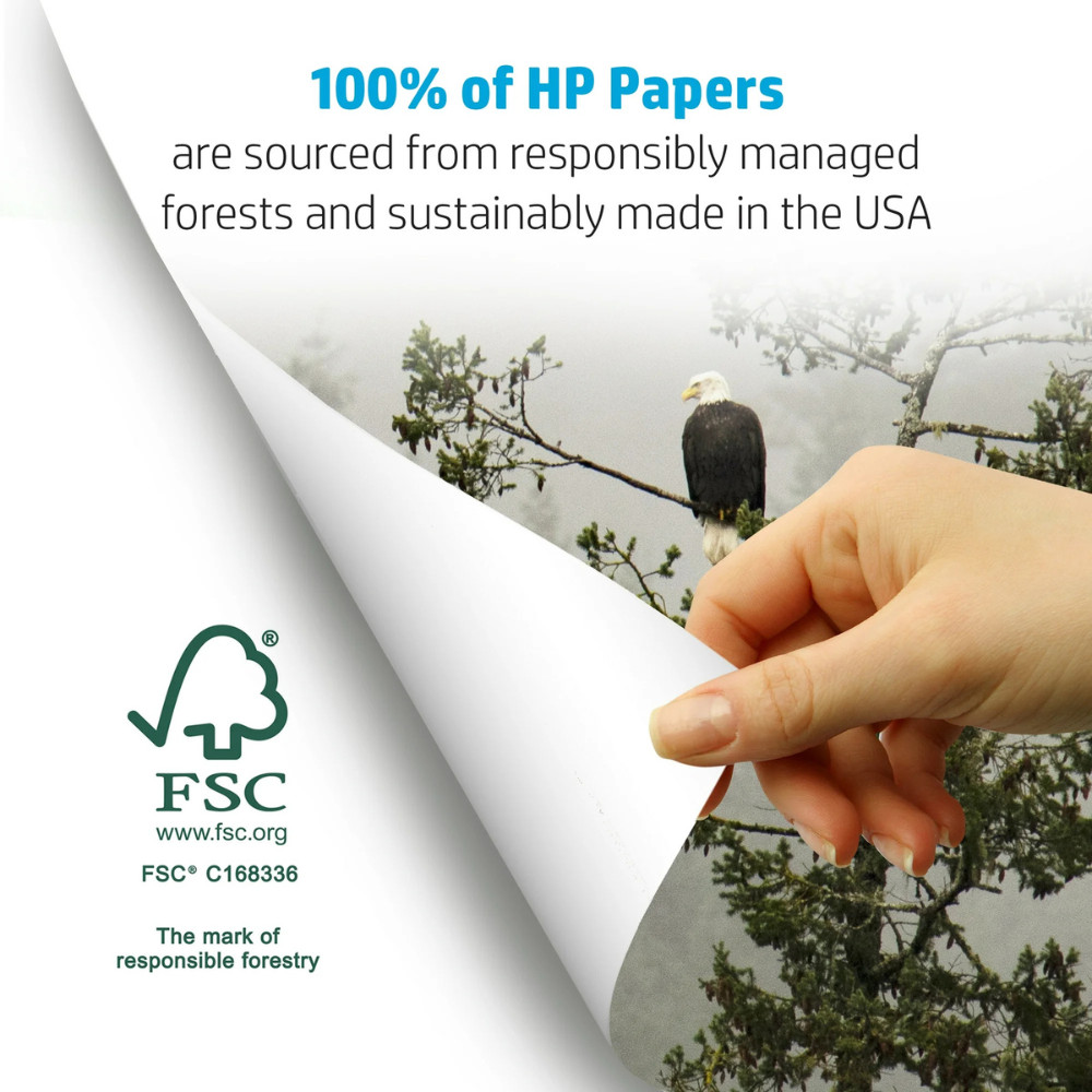 HP Multipurpose Paper 8.5×11, 20 lb, 96 Bright, 5 Ream Case -2500 Sheets Printer