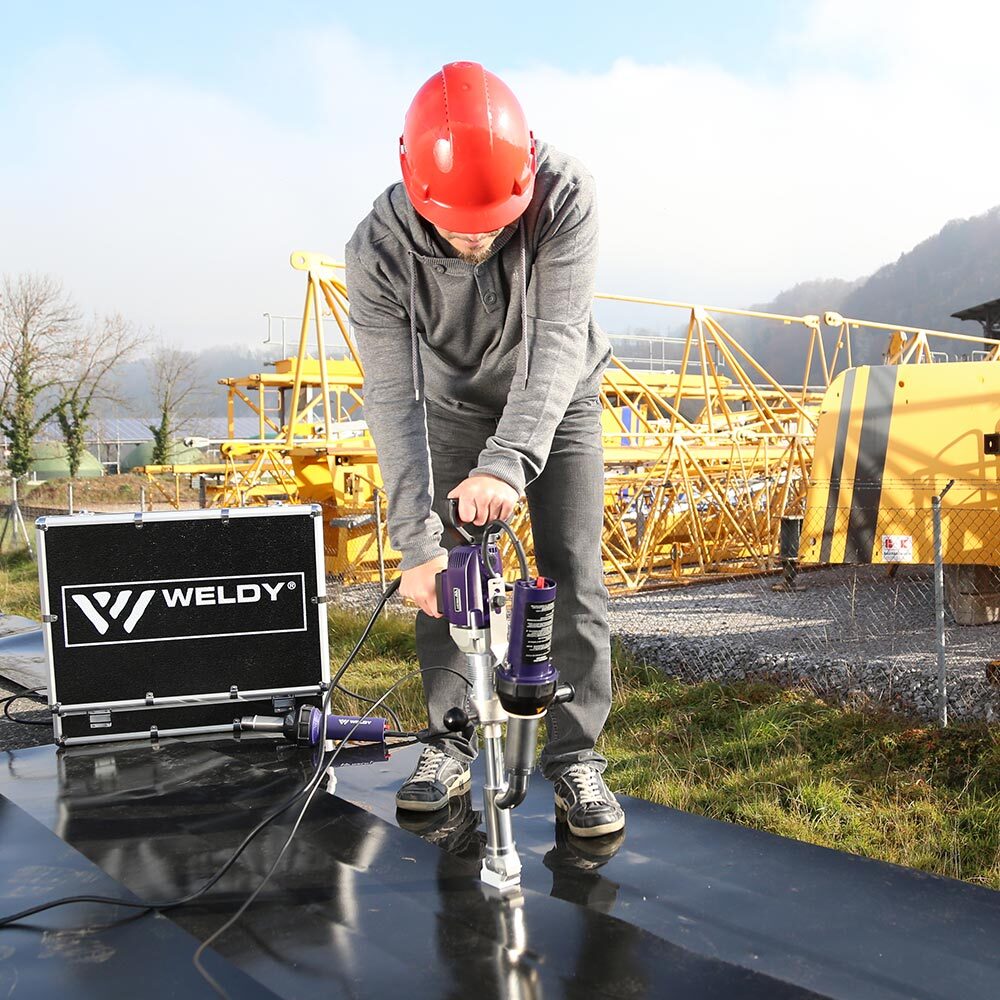 Weldy 230V 3000W Booster EX3 Plastic Hand Extruder Machine +5KG Welding Rod HDPE