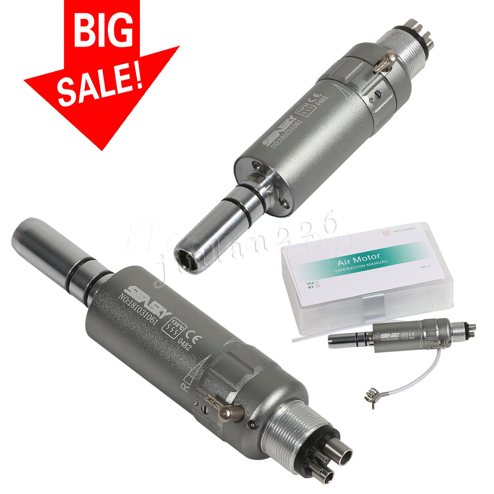 NSK Style Dental Ring LED High Speed Handpiece Shadowless E-Generator Turbine 4H
