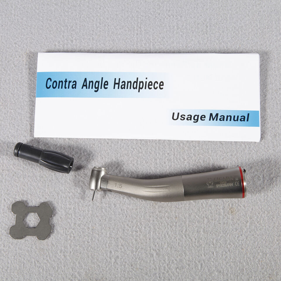CICADA Dental 1:5 High Speed Contra Angle Handpiece E-type Fit Electric Motor