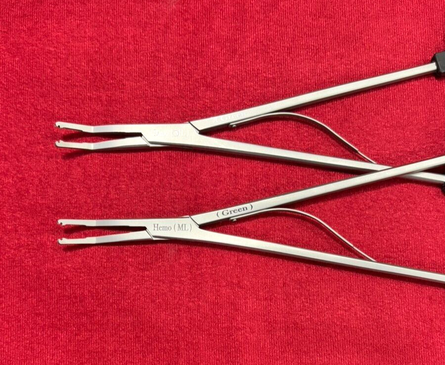 2pc-Open Surgery ML-Size Hem-O-Lok Applier Best Quality Reusable Instruments
