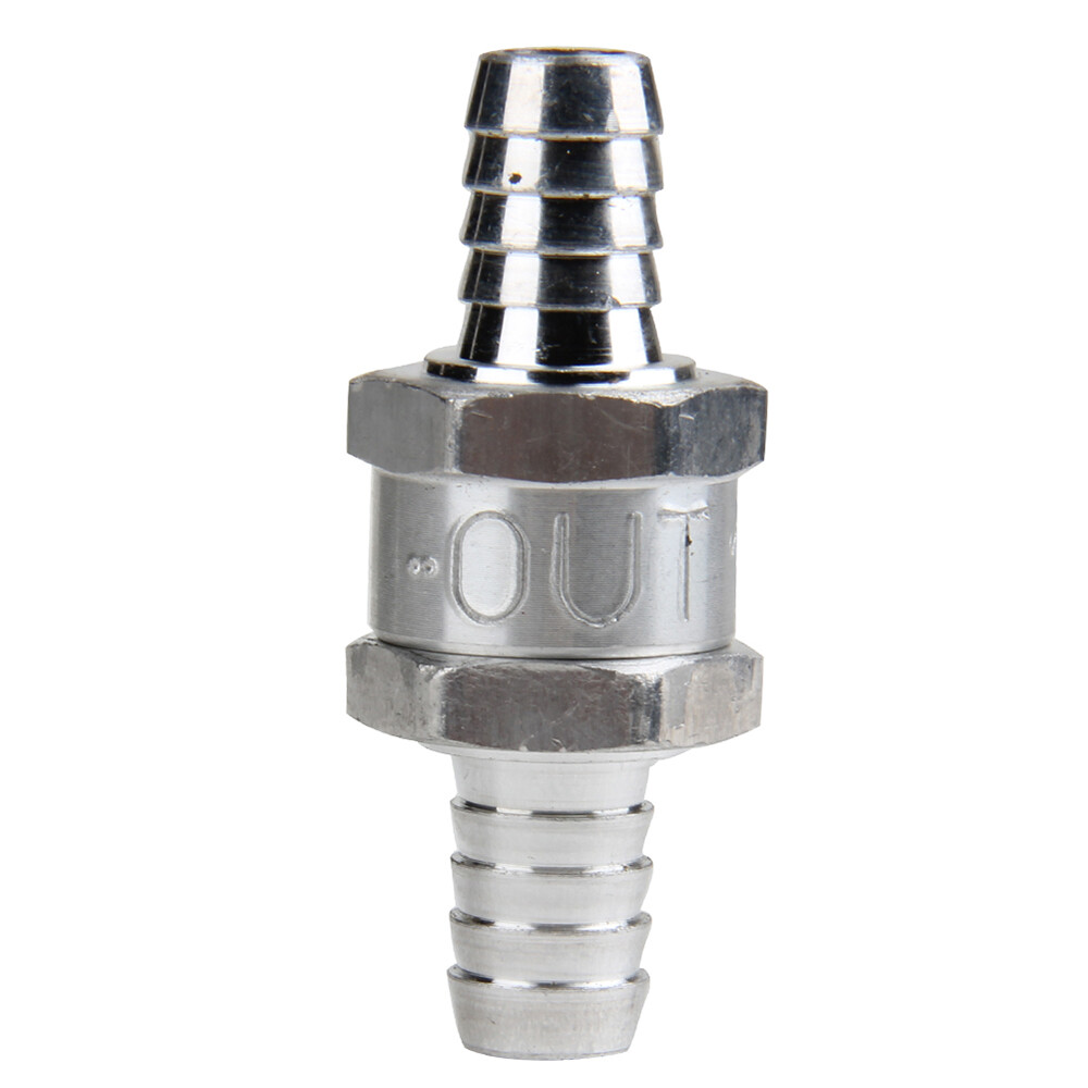 12MM 1/2″ Aluminium Fuel Check Valve Line Non Return One Way Oil Petrol Diesel
