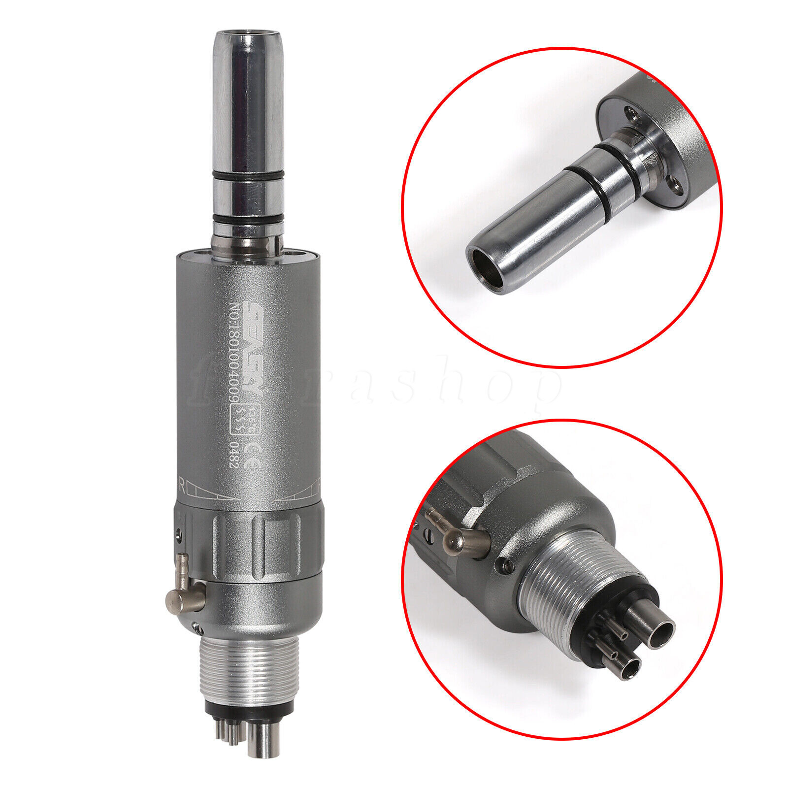NSK Style Dental Ring LED High Speed Handpiece Shadowless E-Generator Turbine 4H