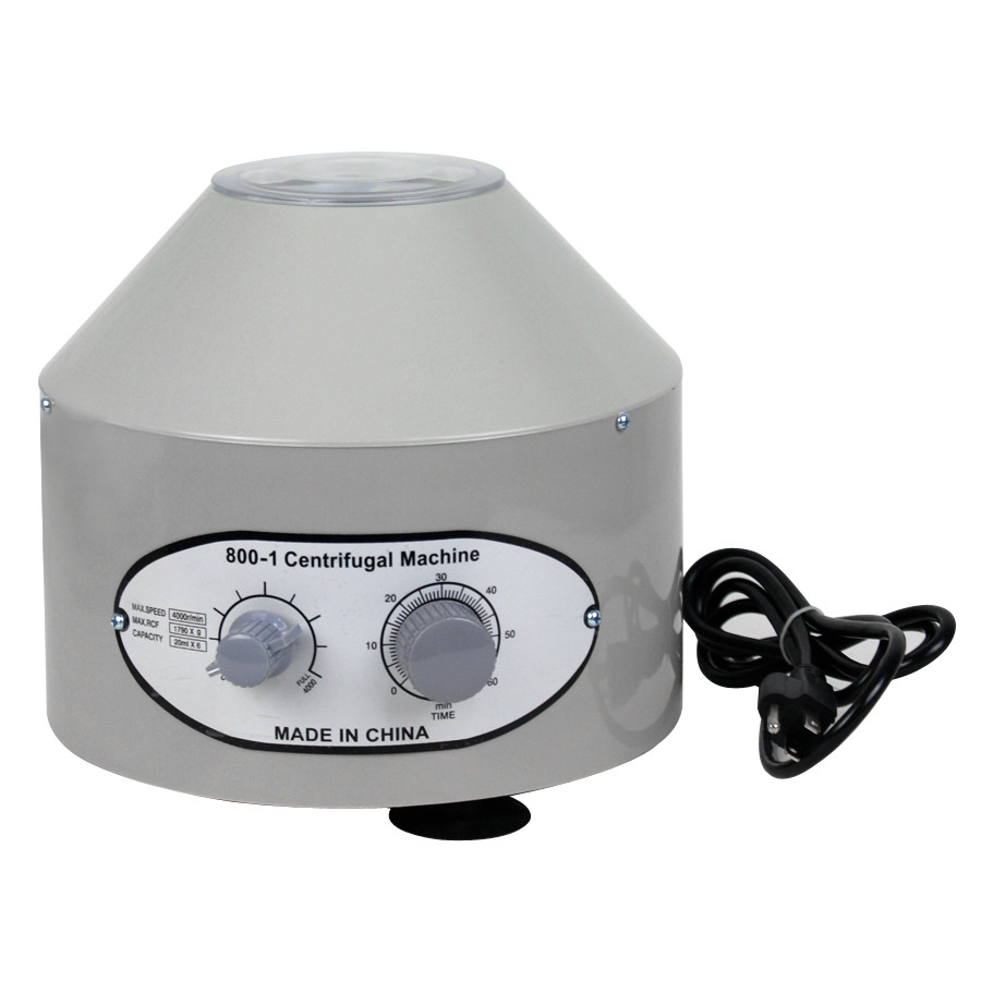 Lab Laboratory Medical 800-1 4000RPM w/ 6x20ml Rotor Electric Centrifuge Machine