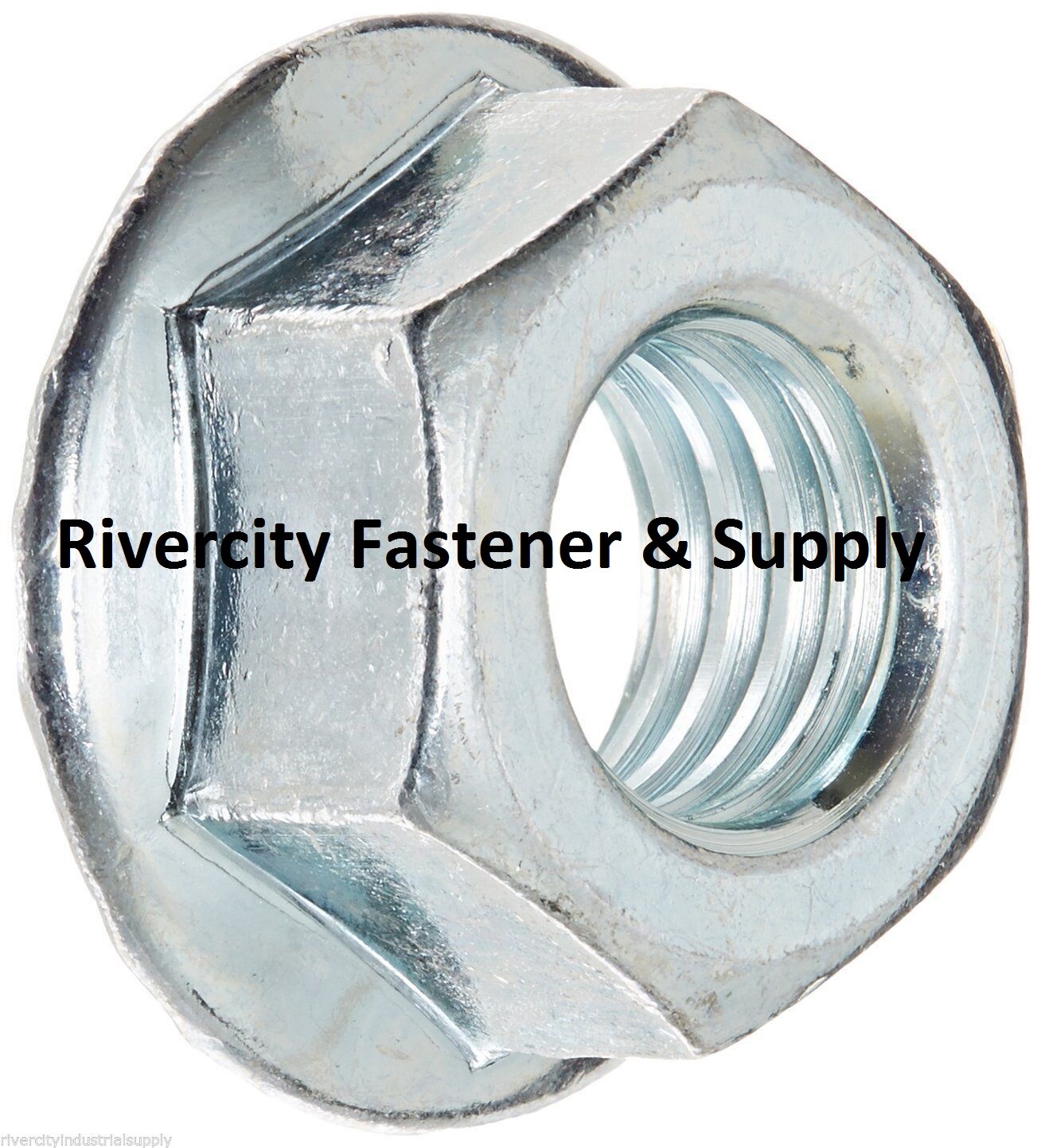 M12-1.25 JIS Flange Nuts Small Hex M12x1.25 Nut 12mm x 1.25 Serrated Flange 10.9