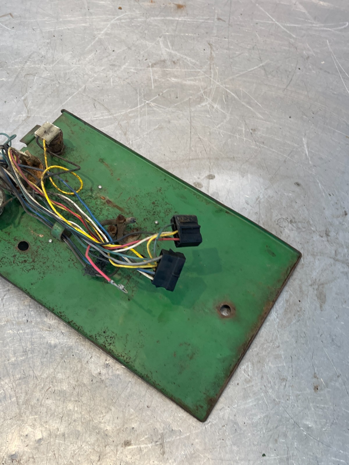 1967 John Deere 4020 Tractor Lower Dash Key Switch Panel